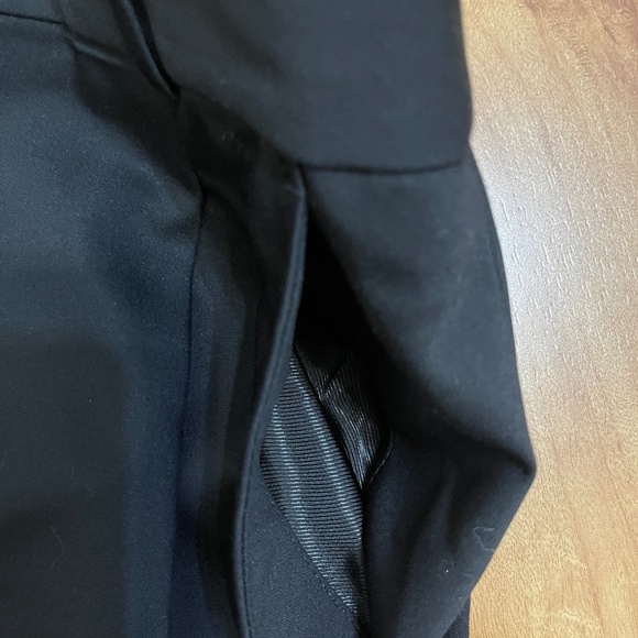 Zara Black High Waisted Tailored Short Trouser New With Tags Medium - Picture 3 of 8